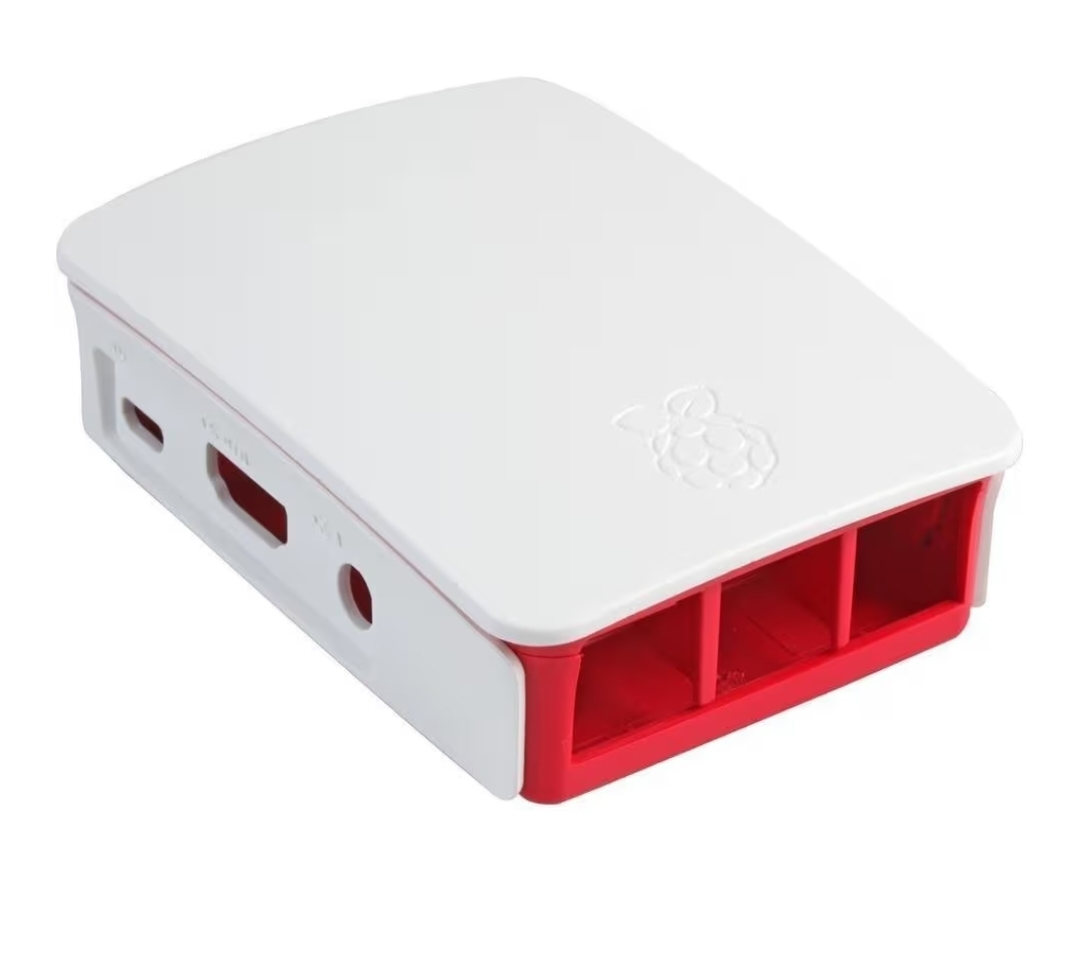PI  4  RED WHITE CASE 